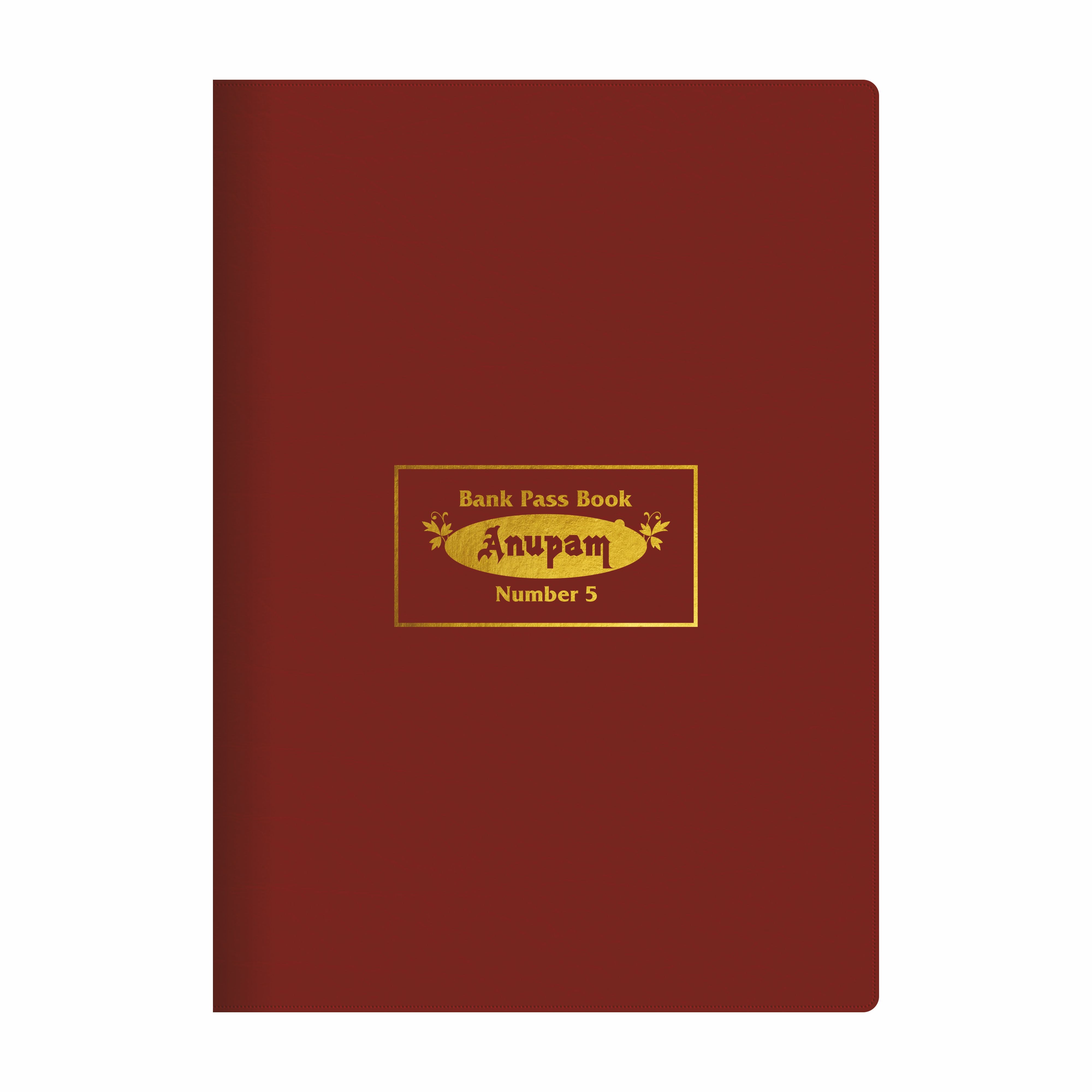 Anupam Bank pass book -premium robust material-hardbound and PVC variants- 80 GSM